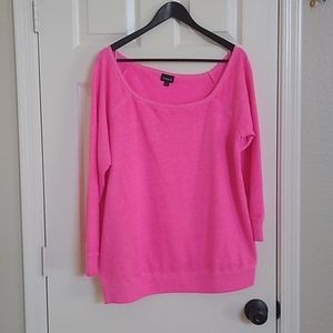 Torrid off shoulder sweatshirt
